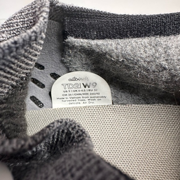 Allbirds Grey Woven Sneakers - Picture 10 of 10
